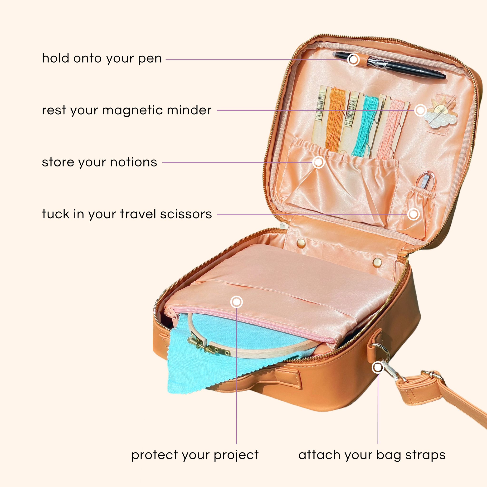 Threading My Way: Travel Storage Bags - made from a Pillowcase